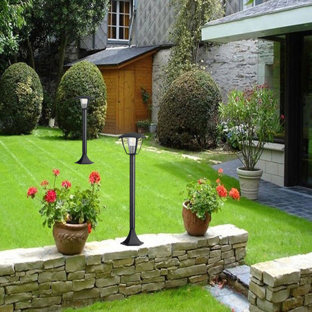 Lampione Da Giardino 86 Cm Lanterna Da Terra Per Vialetti Con Attacco E27 Ip44 819pb-b860