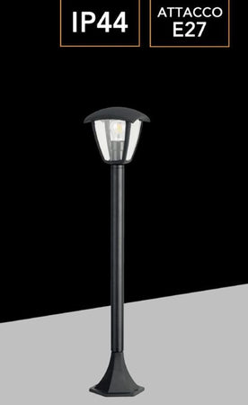 Lampione Da Giardino 86 Cm Lanterna Da Terra Per Vialetti Con Attacco E27 Ip44 819pb-b860