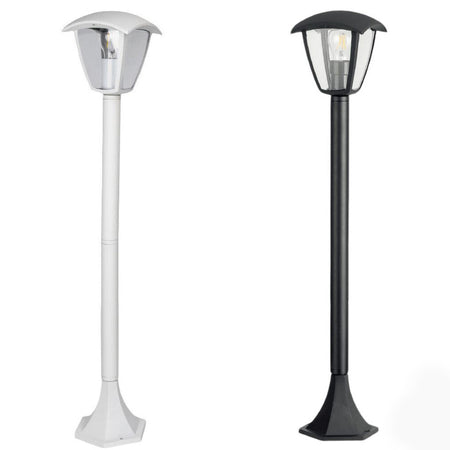 Lampione Da Giardino 86 Cm Lanterna Da Terra Per Vialetti Con Attacco E27 Ip44 819pb-b860