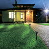 Lampione Giardino Moderno Con Diffusori Orientabili Lampada Attaco Gu10 Ip44 539pb-b440
