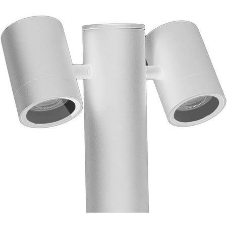 Lampione Giardino Moderno Con Diffusori Orientabili Lampada Attaco Gu10 Ip44 539pb-b440