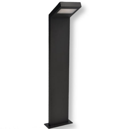 Lampada Applique Led Da Giardino 10w Ip54 Lampione Bollard Da Terra Luce 4000k 954pa-h580