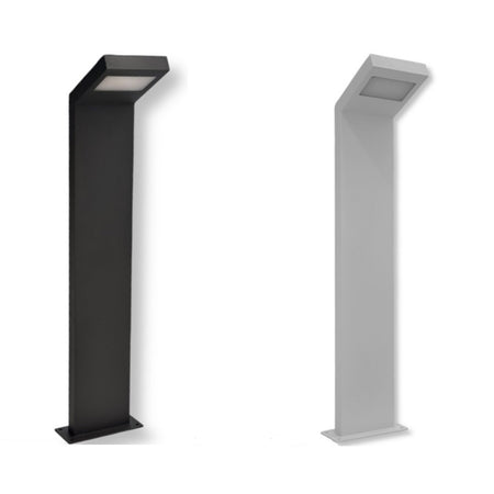 Lampada Applique Led Da Giardino 10w Ip54 Lampione Bollard Da Terra Luce 4000k 954pa-h580