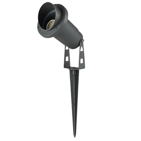Faretto Esterno Da Giardino Doppia Istallazione Con Picchetto Staffa Gu10 Ip65 Et-01