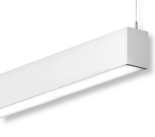 Lampadario Led Lineare A Sospensione Soffitto 40w Modulare Tecnologia Cct Ll57-120c-3c