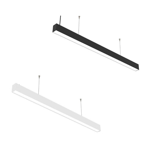 Lampadario Led Lineare A Sospensione Soffitto 40w Modulare Tecnologia Cct Ll57-120c-3c