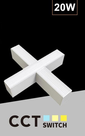 Lampada Di Raccordo Connettore A X Per Lampadario 20w Luce Selezionabile Cct Ll57-x-b3c