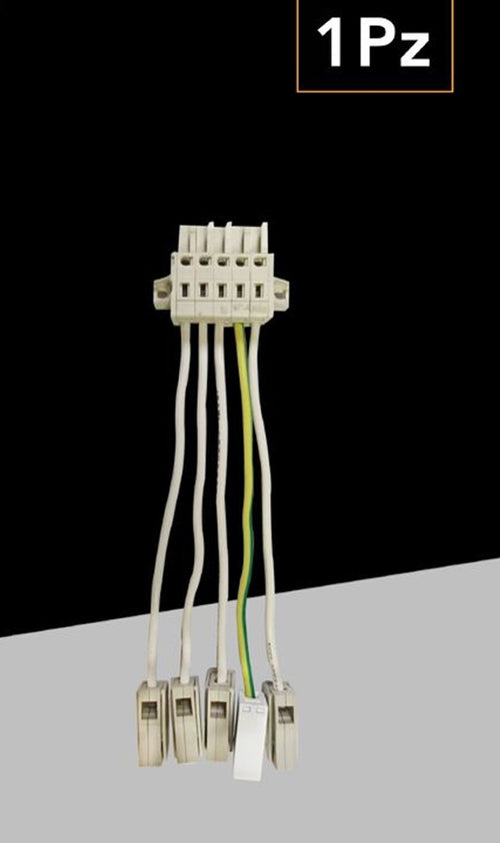 Connettore Illuminazione Lineare A Led Trifase Per Qj68150-3c Tappo Terminale Qj68150-cv