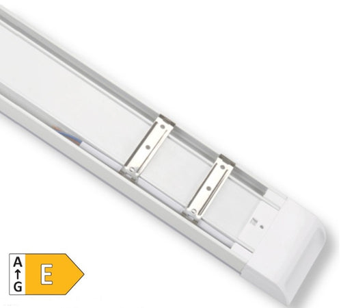 Plafoniera Lineare Led Slim 27 W 60 Cm Tecnologia Cct Switch Alta Luminosità Ip20 Pf-60-3c