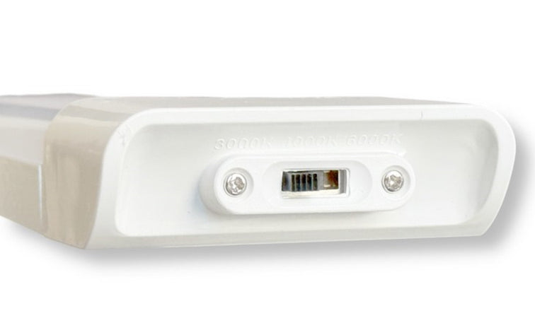 Plafoniera Lineare Led Slim 40 W 90cm Tecnologia Cct Switch Alta Luminosità Ip20 Pf-90-3c