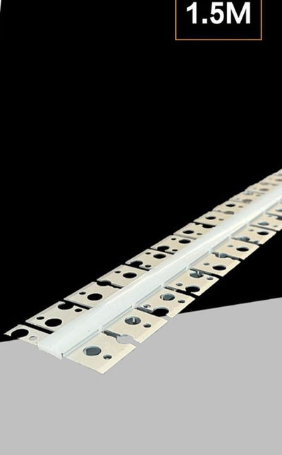 5pz Profilo In Alluminio Flessibile Curvabile Ad Incasso 1,5mt Per Strip Led Al-35-s