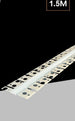 5pz Profilo In Alluminio Flessibile Curvabile Ad Incasso 1,5mt Per Strip Led Al-35-s