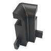 Connettore Per Profilo Angolare Per Strip Led Nero A Luce Indiretta In Alluminio Al-34-l