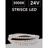 Striscia Led Flessibile Dc 24v 100w Smd 2835 Monocolore 120led/mt Bobina 10mt 2835-10m-24v
