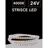 Striscia Led Flessibile Dc 24v 100w Smd 2835 Monocolore 120led/mt Bobina 10mt 2835-10m-24v