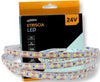 Striscia Led Flessibile Dc 24v 100w Smd 2835 Monocolore 120led/mt Bobina 10mt 2835-10m-24v