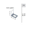 ELEMET SYSTEM - 2 STAFFE REGGILIBRI REGOLABILI GRIGI