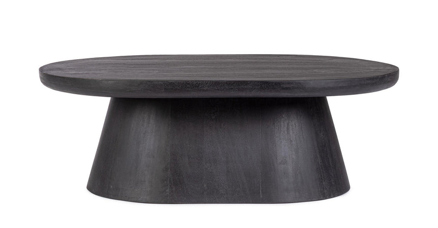 Tavolino "Fuji" struttura in legno di mango per arredamento