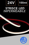 Striscia Led Impermeabile 2025 24v Luce Blu 3000k 6500k 4000k Verde 100 Mt Ip68 Es24v-100