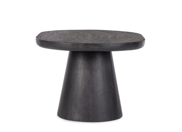 Tavolino "Fuji" struttura in legno di mango per arredamento