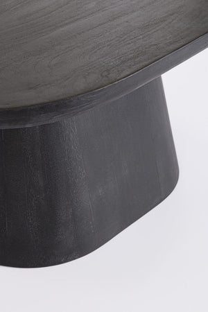 Tavolino "Fuji" struttura in legno di mango per arredamento