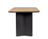 Tavolo Stanwood in MDF impiallacciato rovere, 190 x 90 x 77h cm