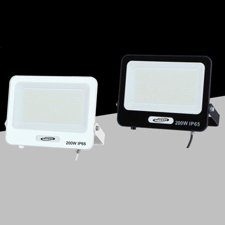 Faro Proiettore Smd Led Floodlight 200 W Slim Ip65 Luce 3000k 4000k 6500k Ek05-200w