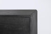 Mobile credenza Widald in mdf-legno di frassino, gambe in acciaio, per interno