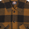 DICKIES Camicia Manica Lunga Uomo New Sacramento L/s Shirt Brown Duck da uomo