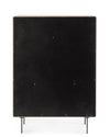 Mobile credenza Widald in mdf-legno di frassino, gambe in acciaio, per interno