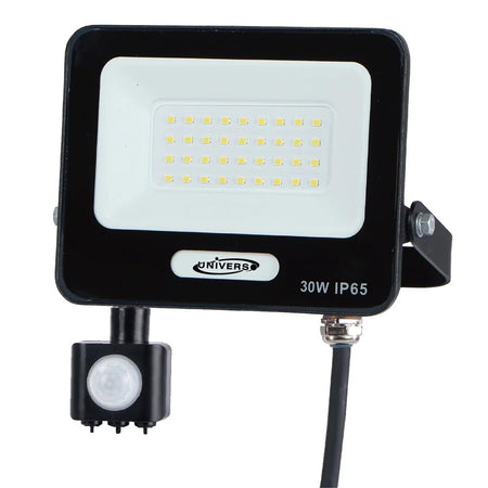 Faretto Led 30w Con Sensore Movimento Proiettore Da Esterno Luce 6500k Ip65 Ek05-sen-30