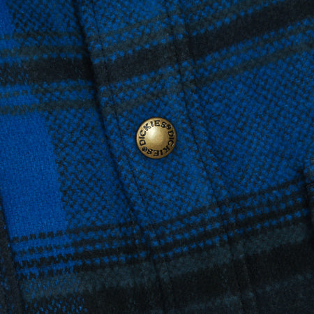 DICKIES Camicia Manica Lunga Uomo Nimmons L/s Shirt Dark Navy da uomo