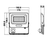 Faretto Led 50w Con Sensore Movimento Proiettore Da Esterno Luce 6500k Ip65 Ek05-sen-50