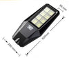 Lampione Stradale Faro A Led Solare Per Esterno 120 W Luce 7000k Sl-606-200-7000k