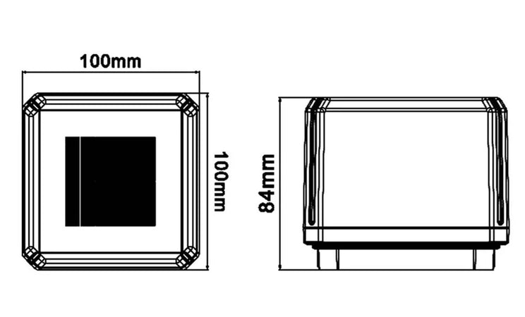 Lampada Faretto Solare A Led Da Esterno 60lm Cct Calotta Ip65 Da Giardino Viali Zq100-3c