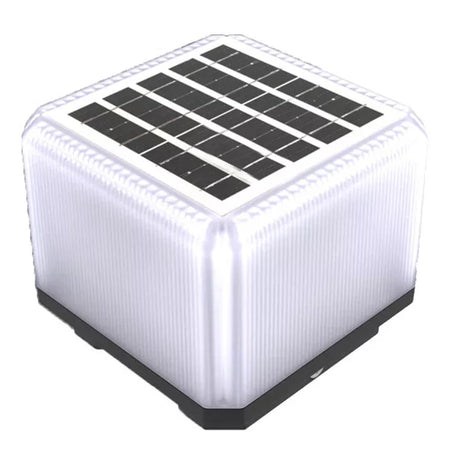 Lampada Faretto Solare A Led Da Esterno 60lm Cct Calotta Ip65 Da Giardino Viali Zq100-3c