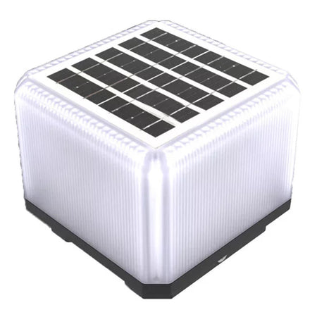 Lampada Faretto Solare A Led Da Esterno 90lm Cct Calotta Ip65 Da Giardino Viali Zq150-3c