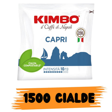 50 150 300 600 900 1200 1500 Cialde Caffè KIMBO - Miscele: Pompei / Capri