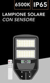 Lampione Stradale Led Pannello Solare Con Sensore Pir Luce Fredda 6500k Ip65 J02-70w-f