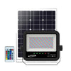 Faro A Led Proiettore Con Pannello Solare 80w Rgb Con Telecomando Esterno Ip65 Sl-rgb-80w