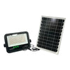 Faro A Led Proiettore Con Pannello Solare 80w Rgb Con Telecomando Esterno Ip65 Sl-rgb-80w