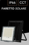 Faretto Proiettore Con Pannello Solare Led Ip66 200w Luce Selezionabile Cct Sfl516-200w-3c