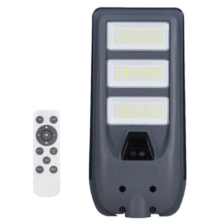 Lampione Faro Led Solare 100w 160w 220w 300w Con Sensore Crepuscolare Prossimità Es-p-f