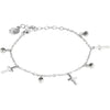 Boccadamo Bracciale Donna Con Cristalli Black Diamond e Croci