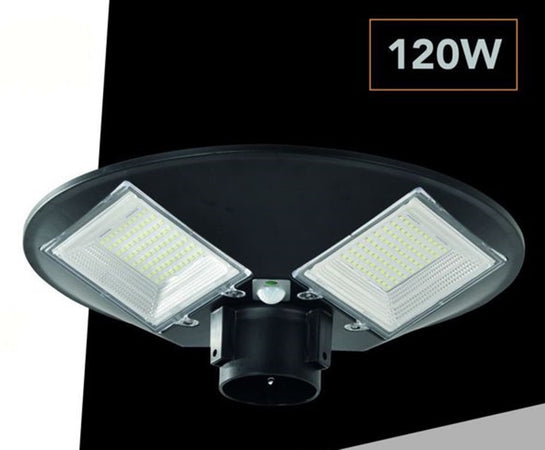 Lampione Ufo Led Pannello A Energia Solare 120w 1200lm Luce Bianca 6500k Sl-911-100-6500k