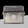 Applique Solare Con Sensore Lampada Da Parete Led Giardino Luce 3000k+6500k Ip65 Ewa-02t-f