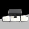 Applique Solare Con Sensore Lampada Da Parete Led Impermeabile Ip65 Luce 6500k Ewe-05t-f