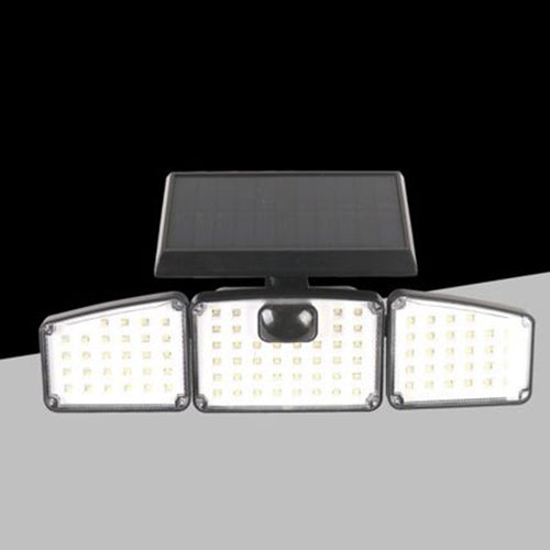 Applique Solare Con Sensore Lampada Da Parete Led Impermeabile Ip65 Luce 6500k Ewe-05t-f