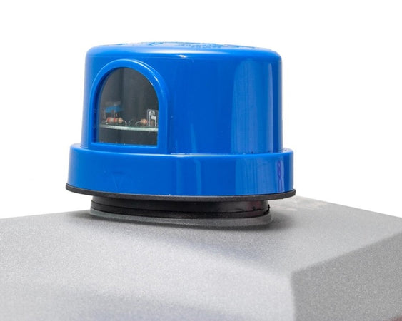 Lampione Armatura Stradale Led 100w Con Sensore Crepuscolare Freddo 6500k Ip65 Rx-100w-f