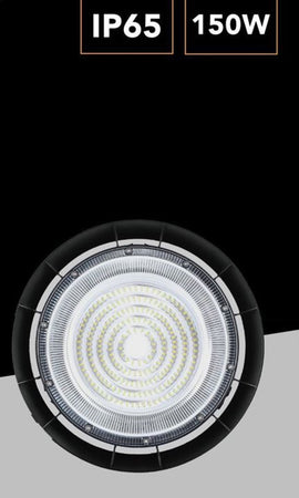 Faretto Led Ufo Lampada A Sospensione 150w 16500lm Ip65 Luce Fredda 6500k He-150w-f